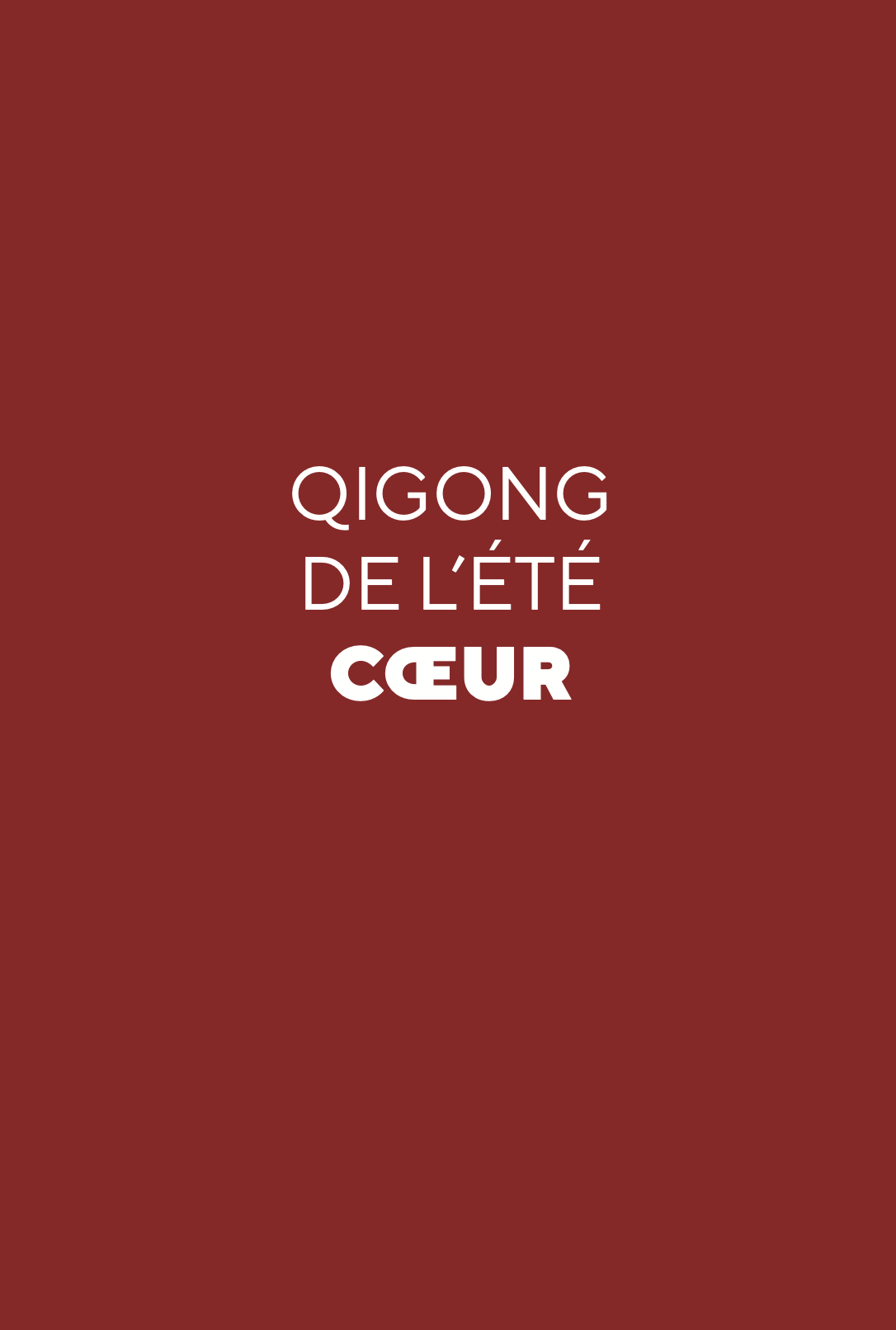 Qigong de l’Été Cœur